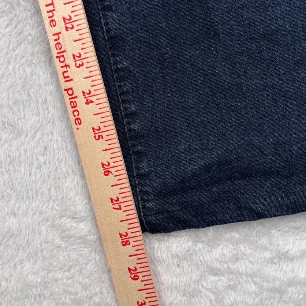 True Religion Jeans Geno‎ Relaxed Slim Mens 40x28 Dark Wash Big T Flap Pocket